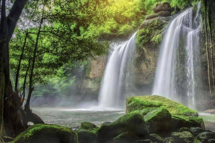 Waterfalls in Khao Yai National Park