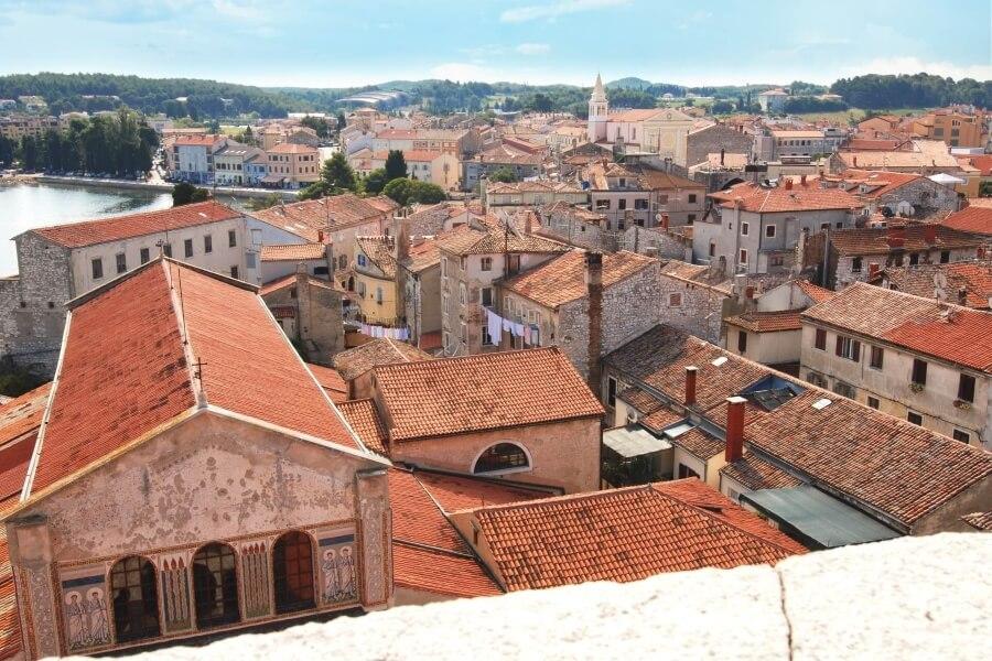 Above the Rooftops of Porec