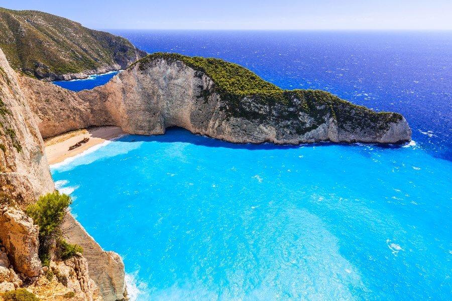 Navagio Beach, the famous Shipwreck Beach