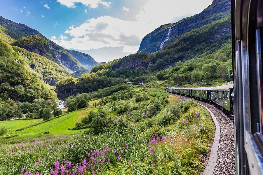 Flåmsbana in Norway