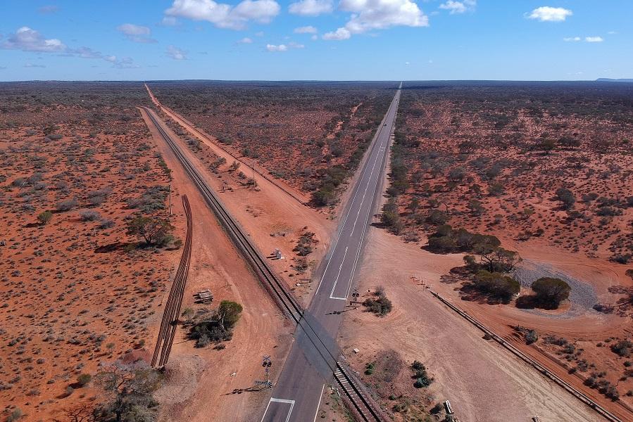 The Ghan in Australia
