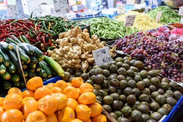 Vegetables at the market in Melbourne
