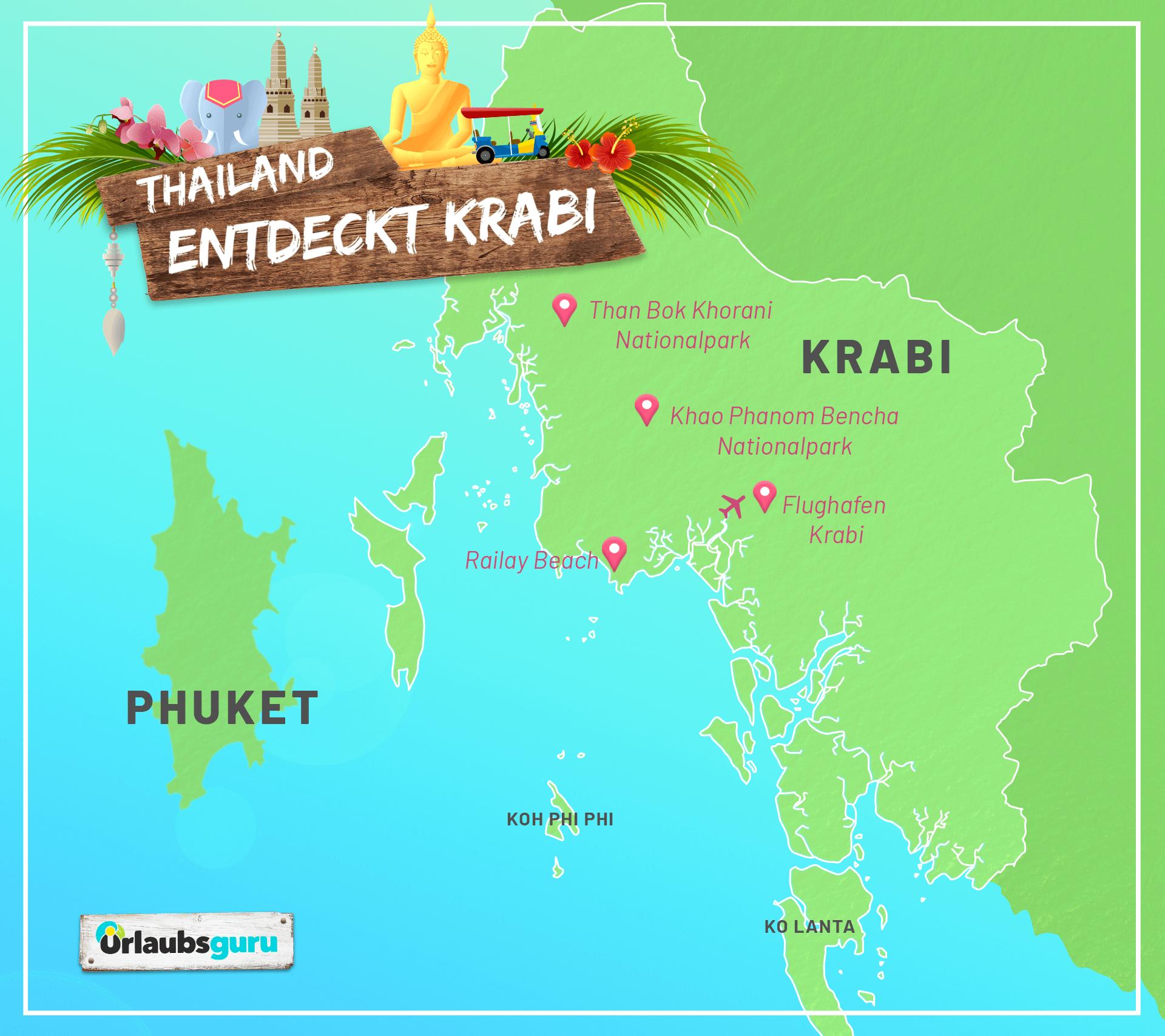 Krabi in Thailand