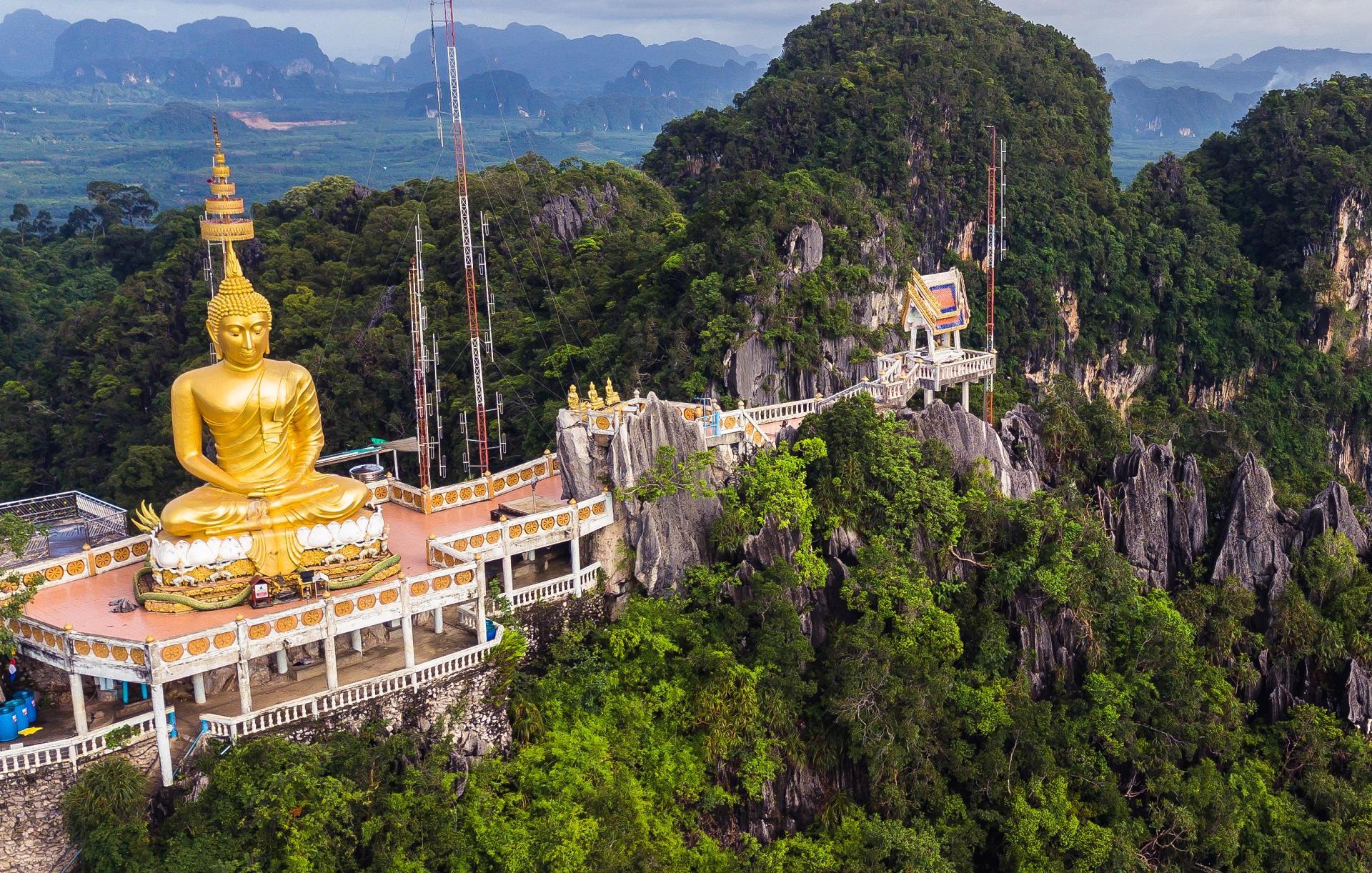 Tiger Cave Temple in Krabi