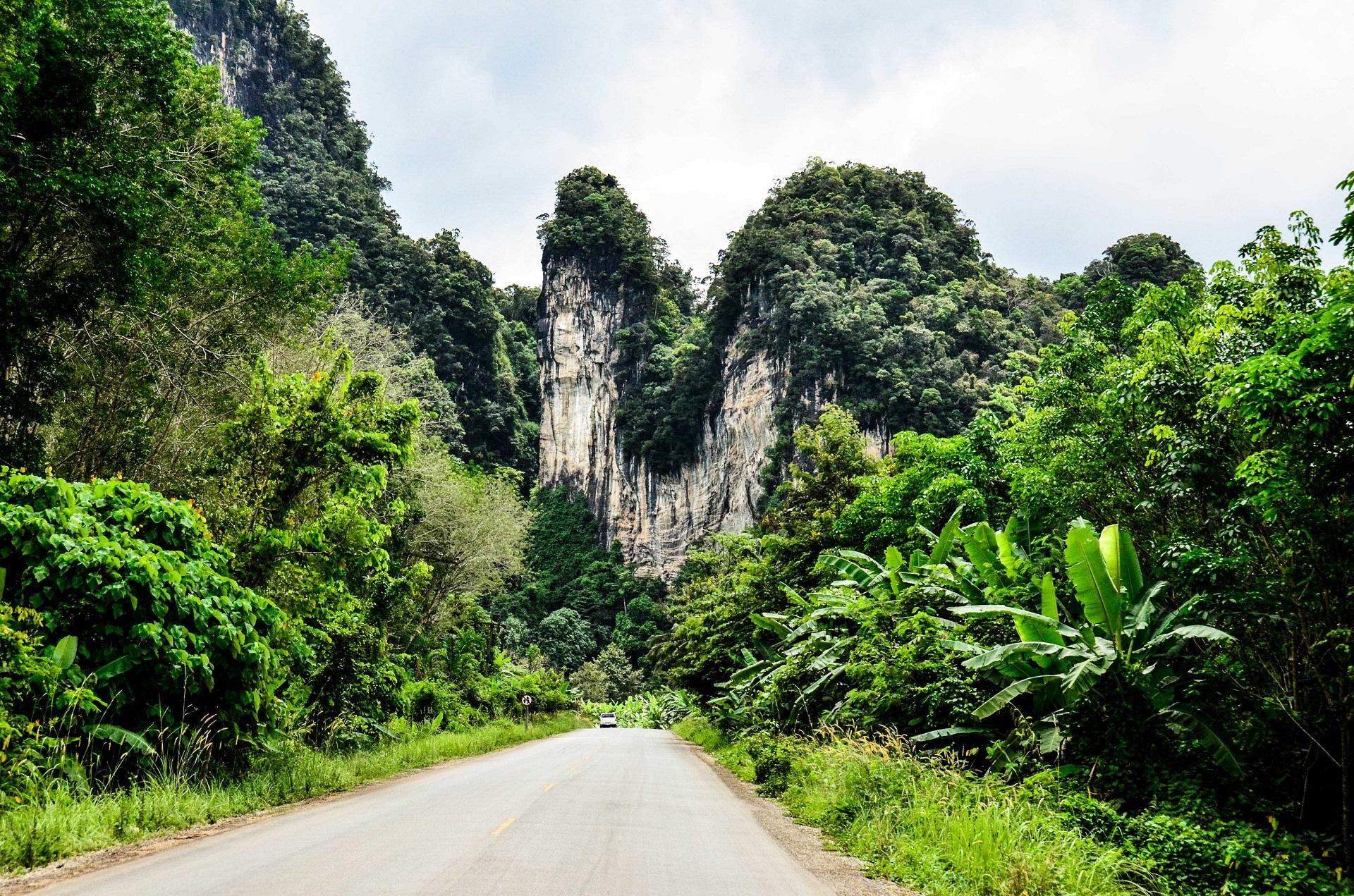 A street in Krabi