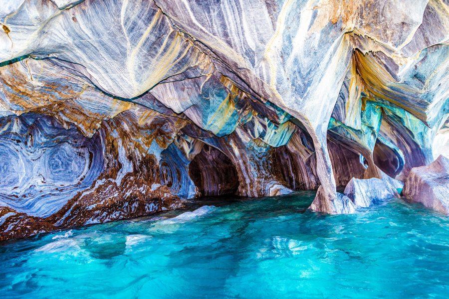 Marble Caves in Chile