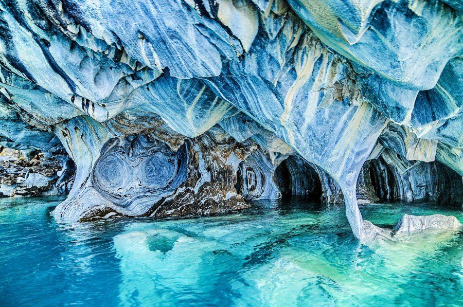 Marble Caves in Chile