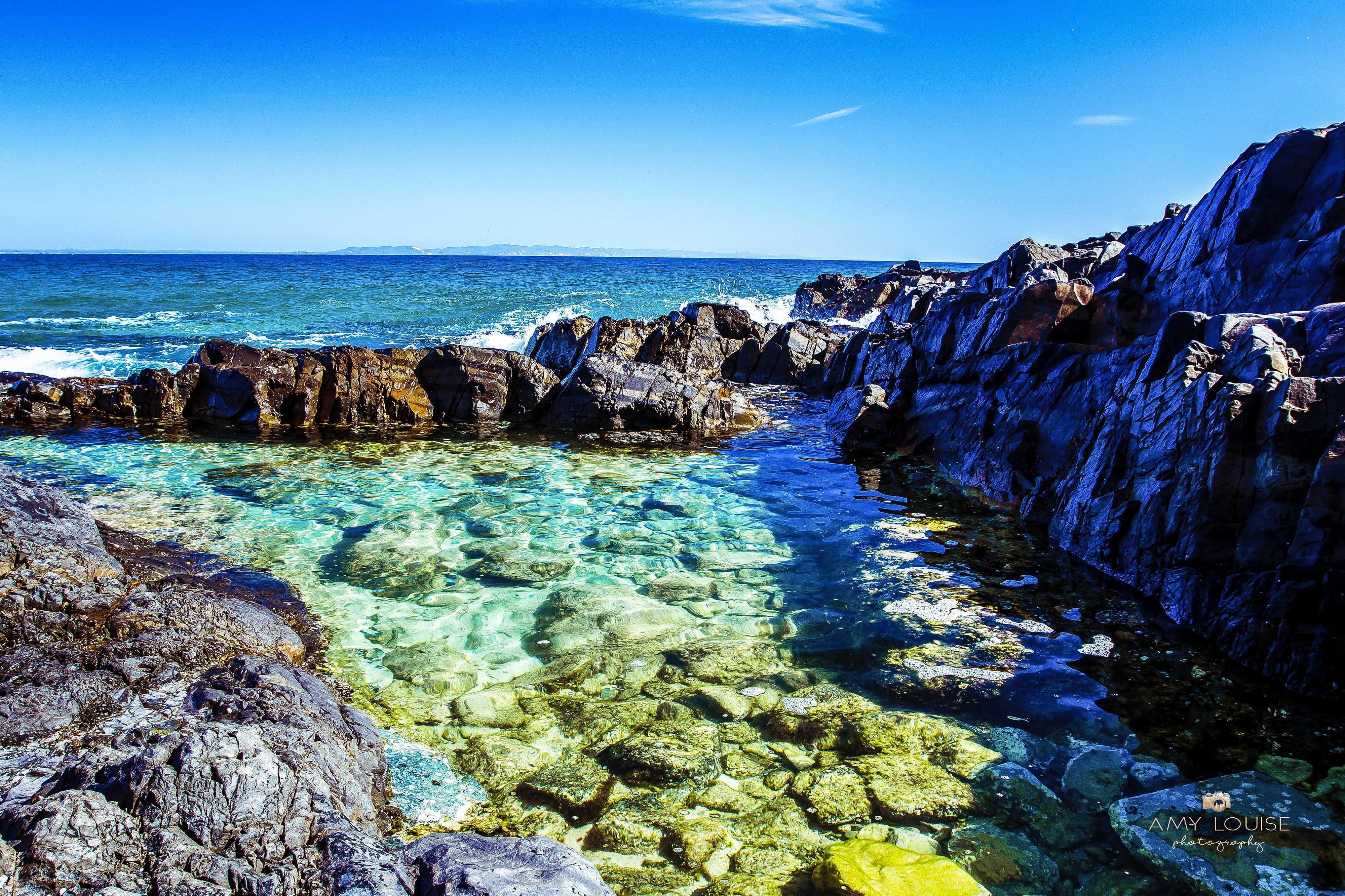 The Fairy Pools in Noosa National Park at Sunshine Coast