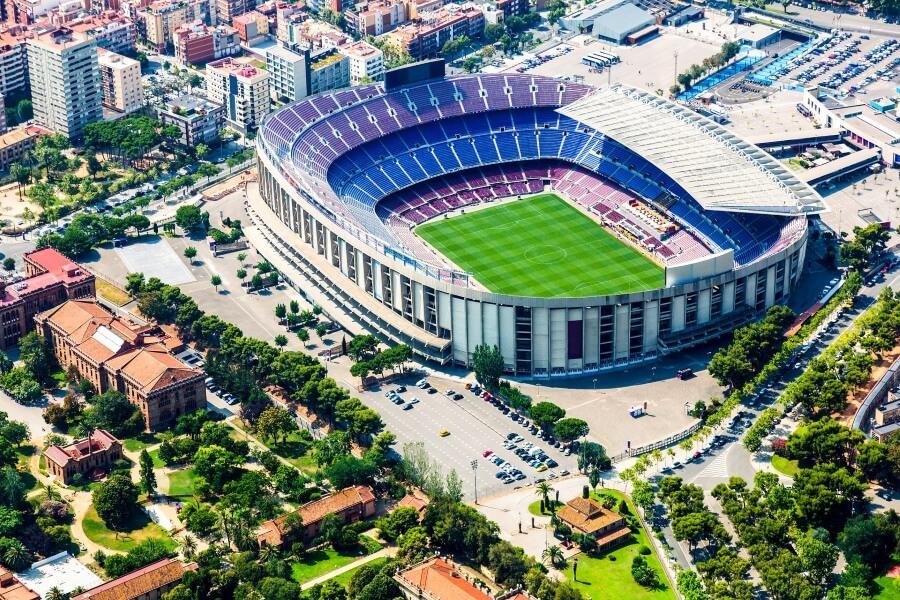 Camp Nou em Barcelona