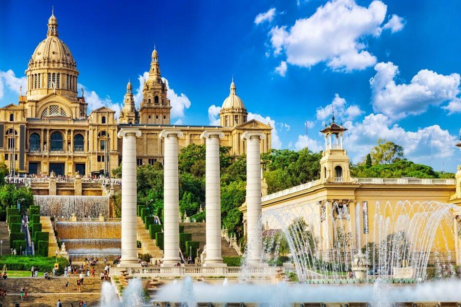 Museu Nacional em Barcelona