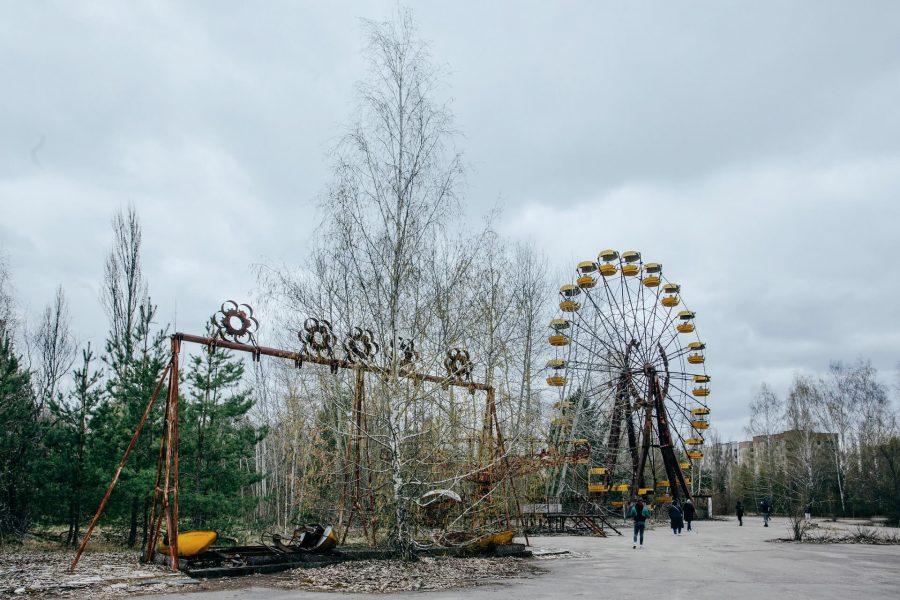 Prypjat near Chernobyl in Ukraine