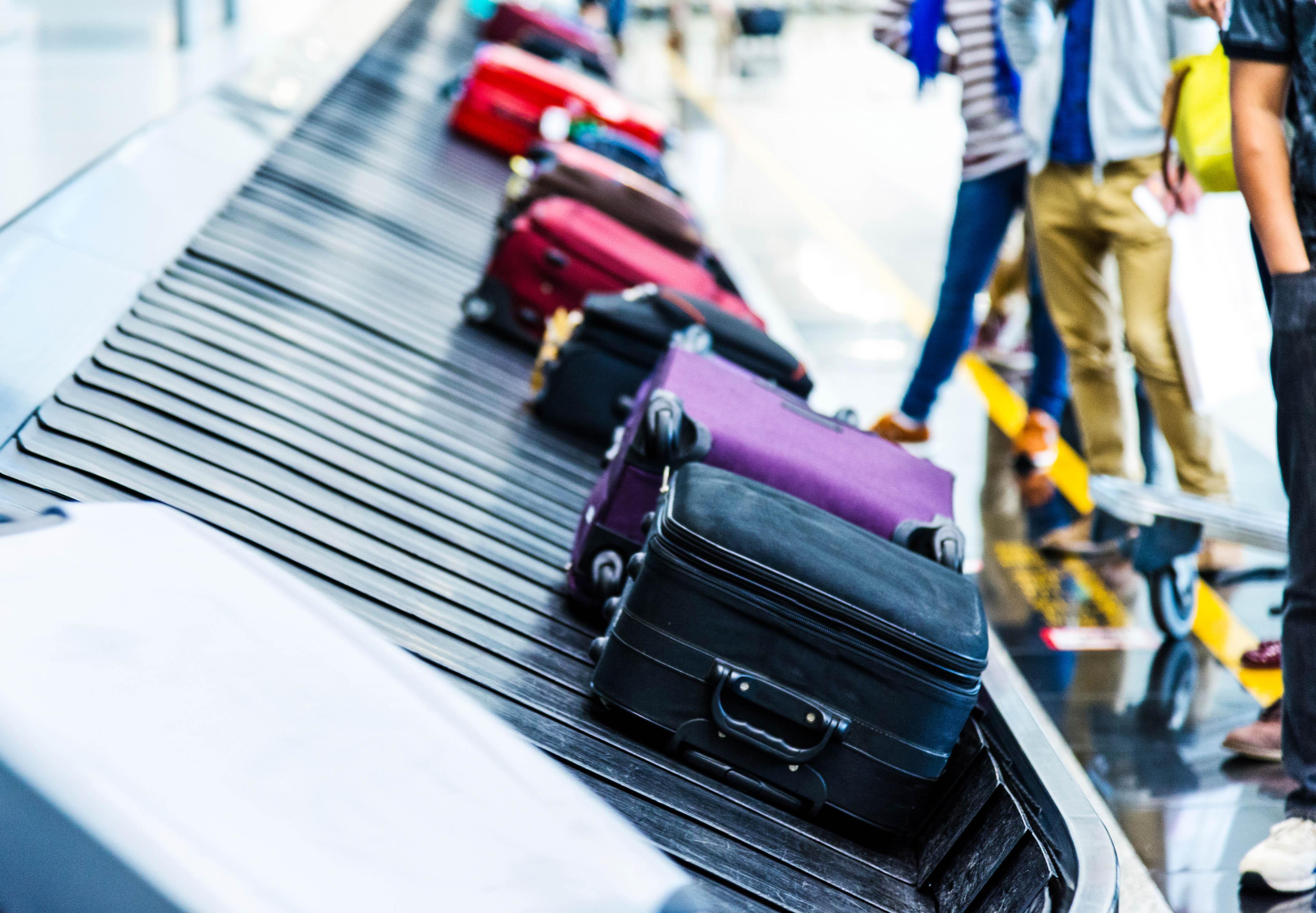 Baggage at the airport