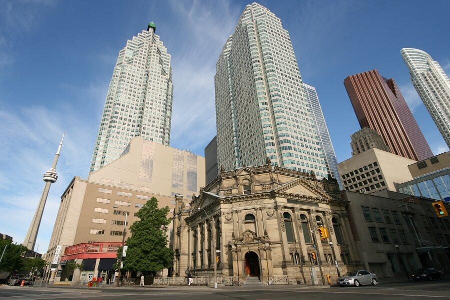 The Hockey Hall of Fame in Toronto, Ontario