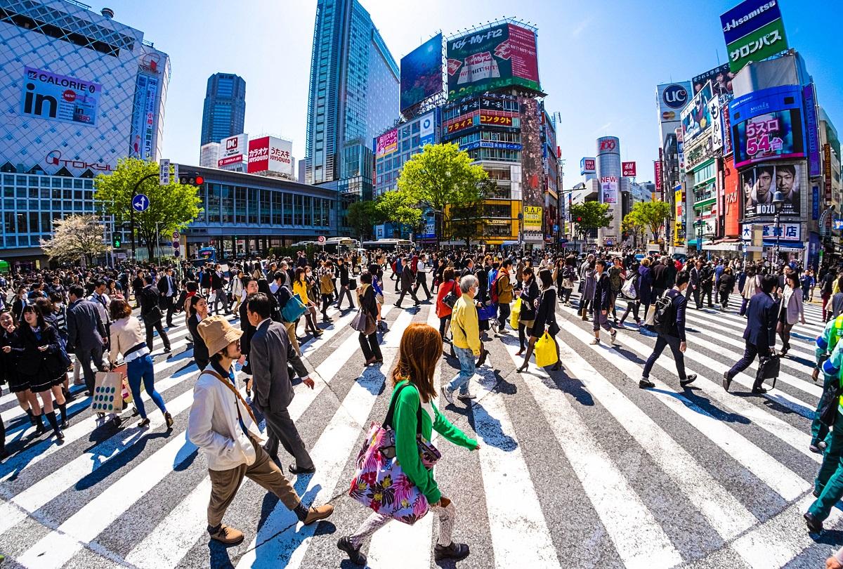 Tokyo Tips - Shibuya Crossing People Japan 