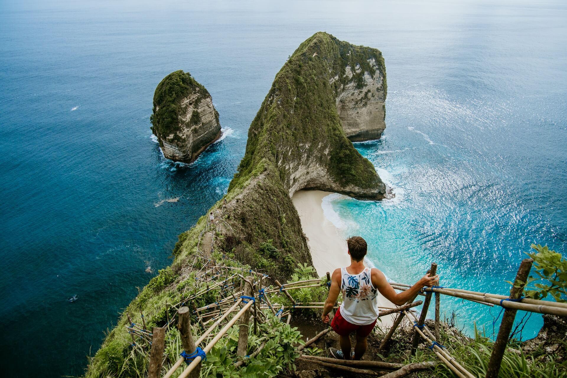 Kelingking Beach on Nusa Penida