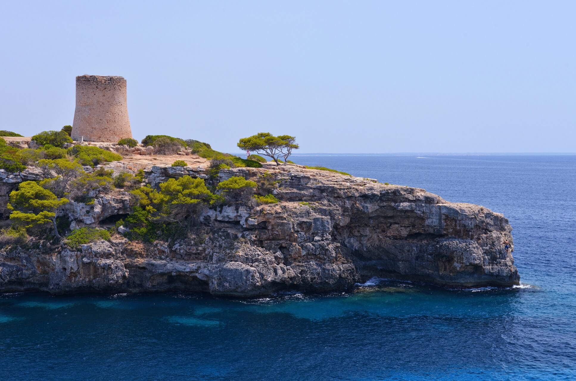The Torre de Cala Pi in Mallorca
