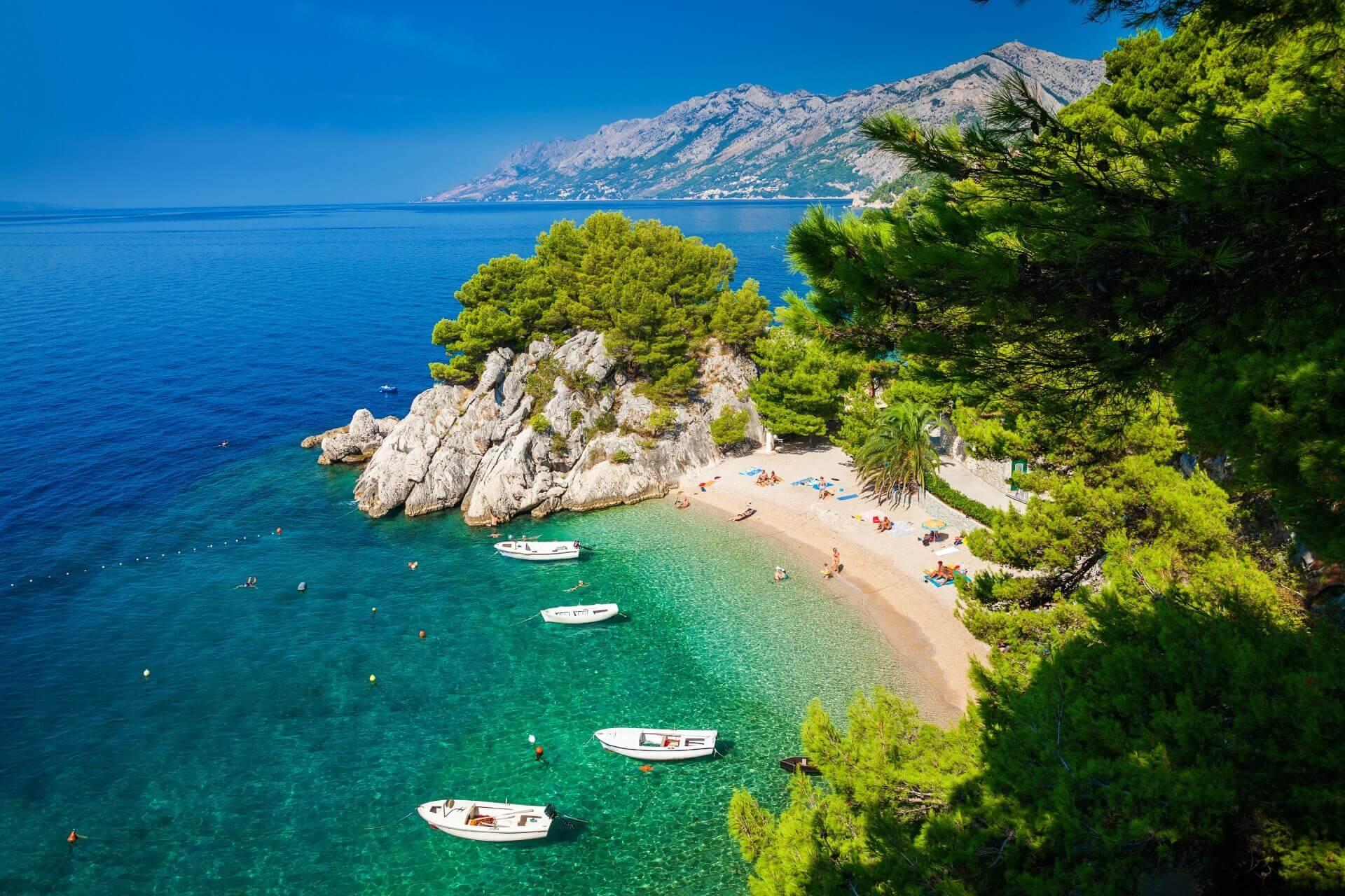 Brela Bay near Makarska