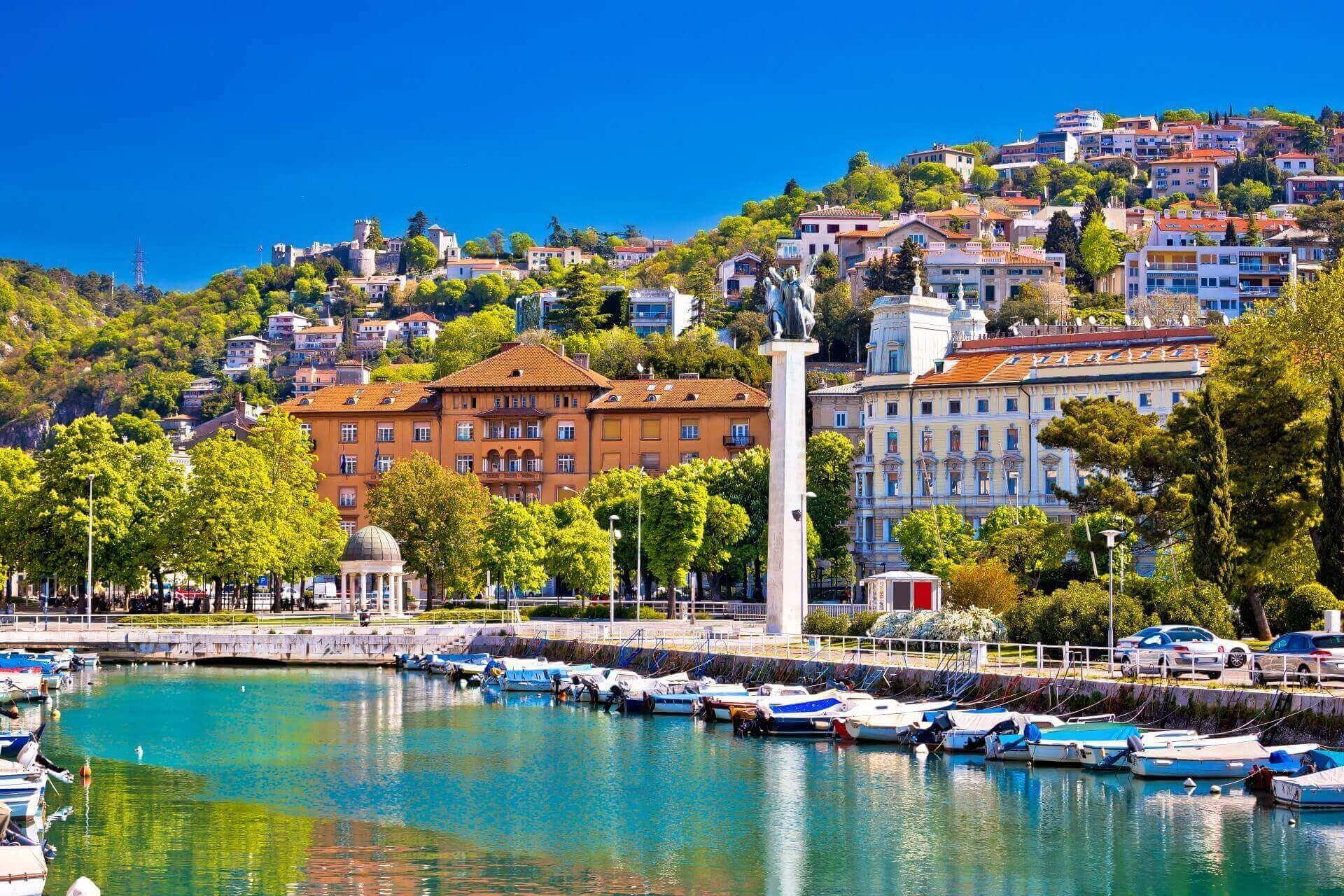 Rijeka in Croatia