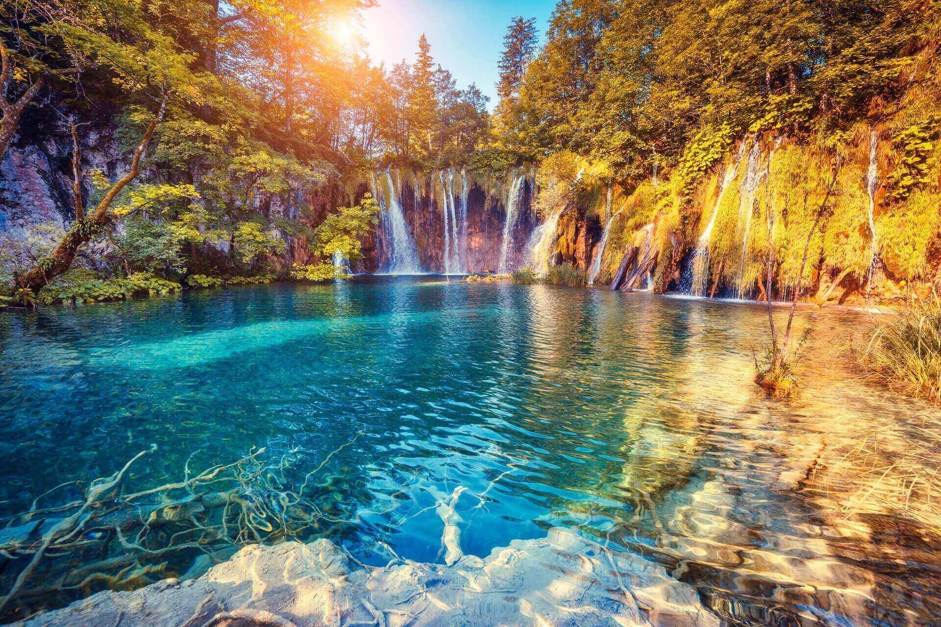 Plitvice Lakes National Park in Croatia