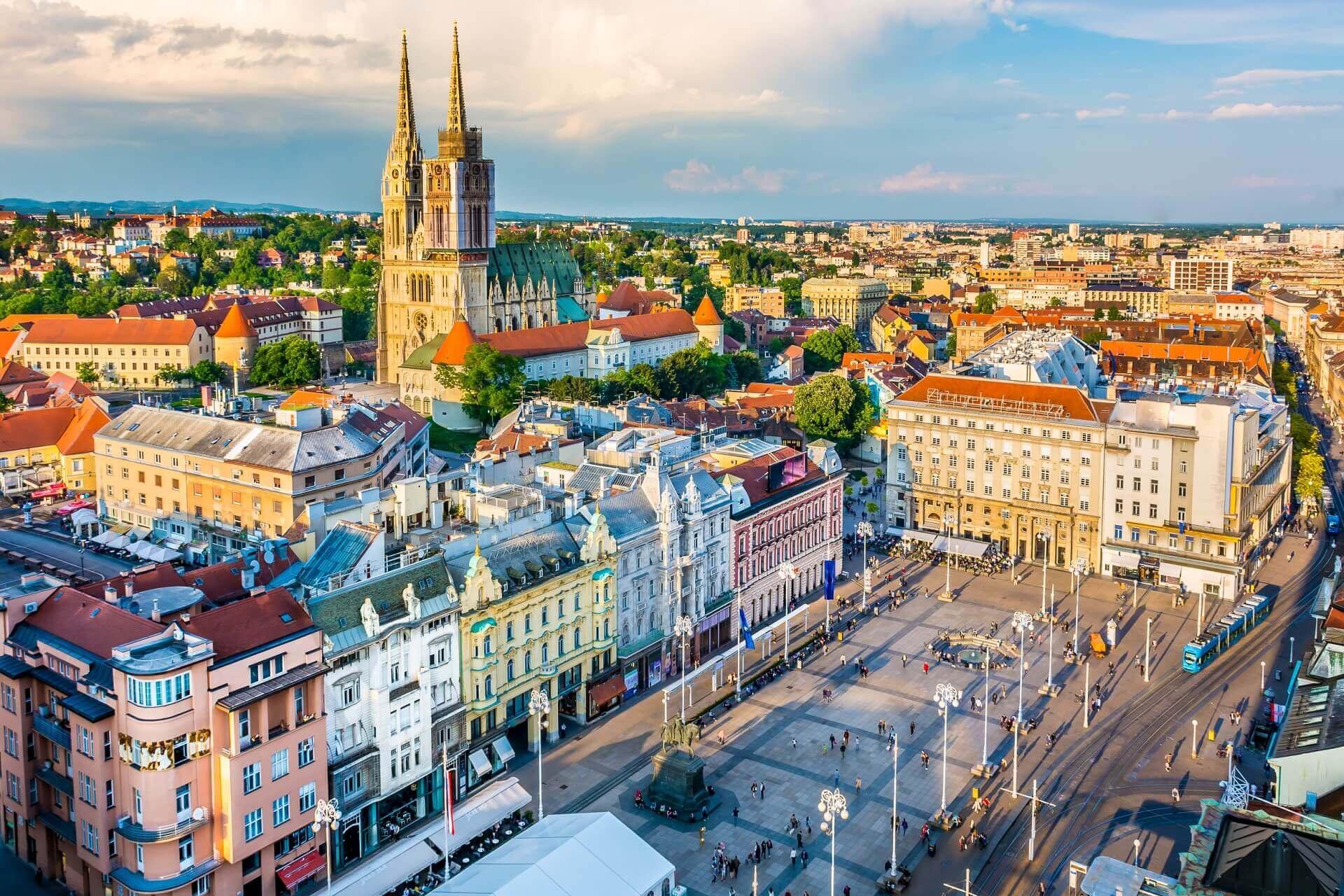 Panorama of Zagreb