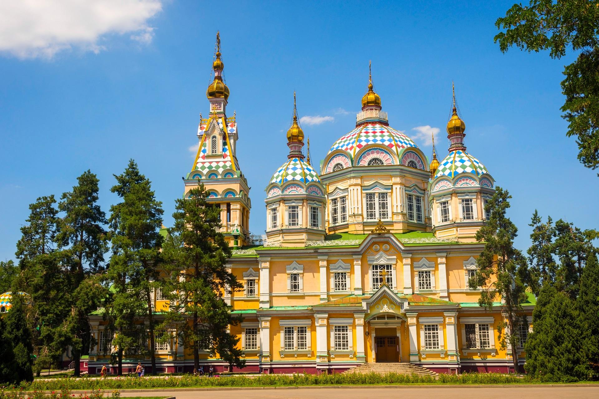 Almaty Kazakhstan Ascension Cathedral