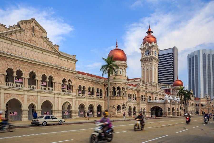 Merdeka Square in Downtown Kuala Lumpur, Malaysia