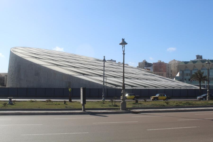 Library of Alexandria in Egypt