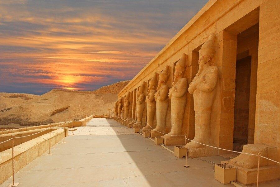 The Valley of the Kings in Egypt