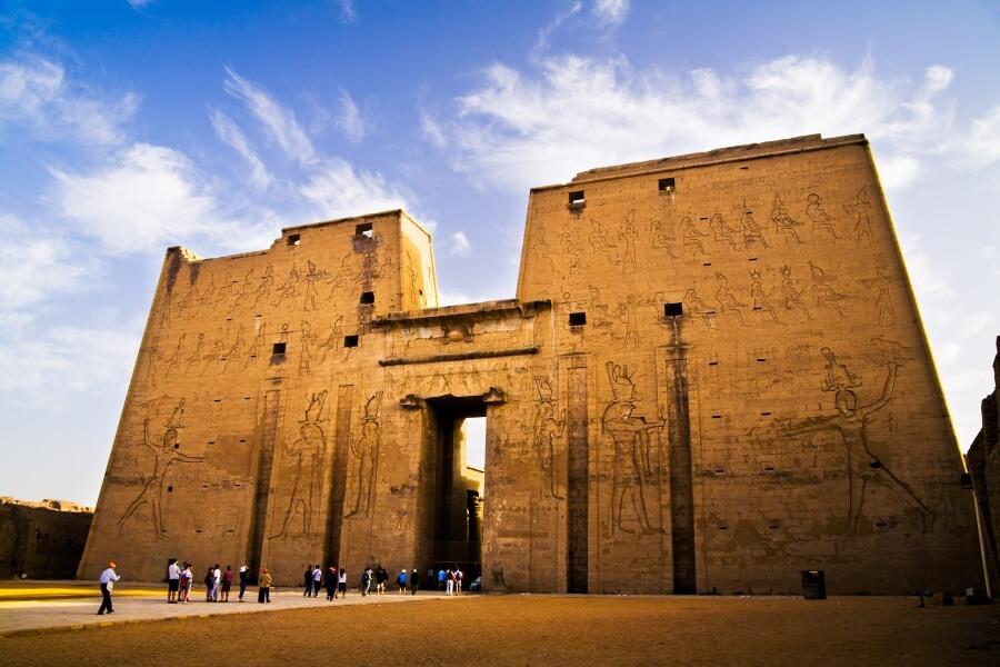 Temple of Edfu in Egypt