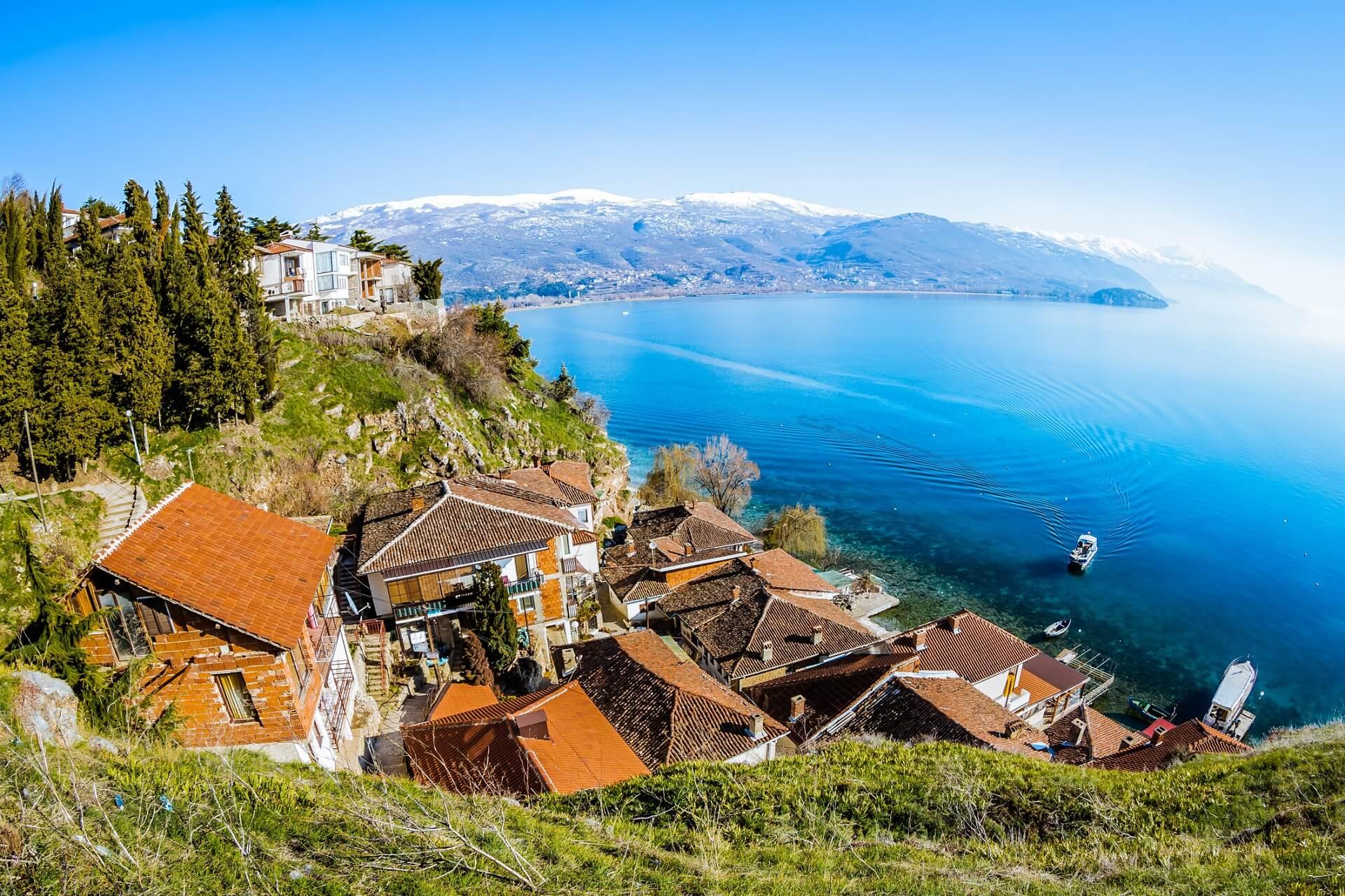 Ohrid in North Macedonia