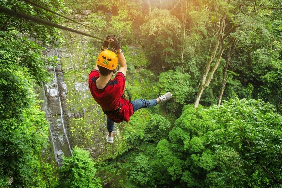 In the south of Laos, you must not miss the Bolaven jungle, where you can experience true adventures