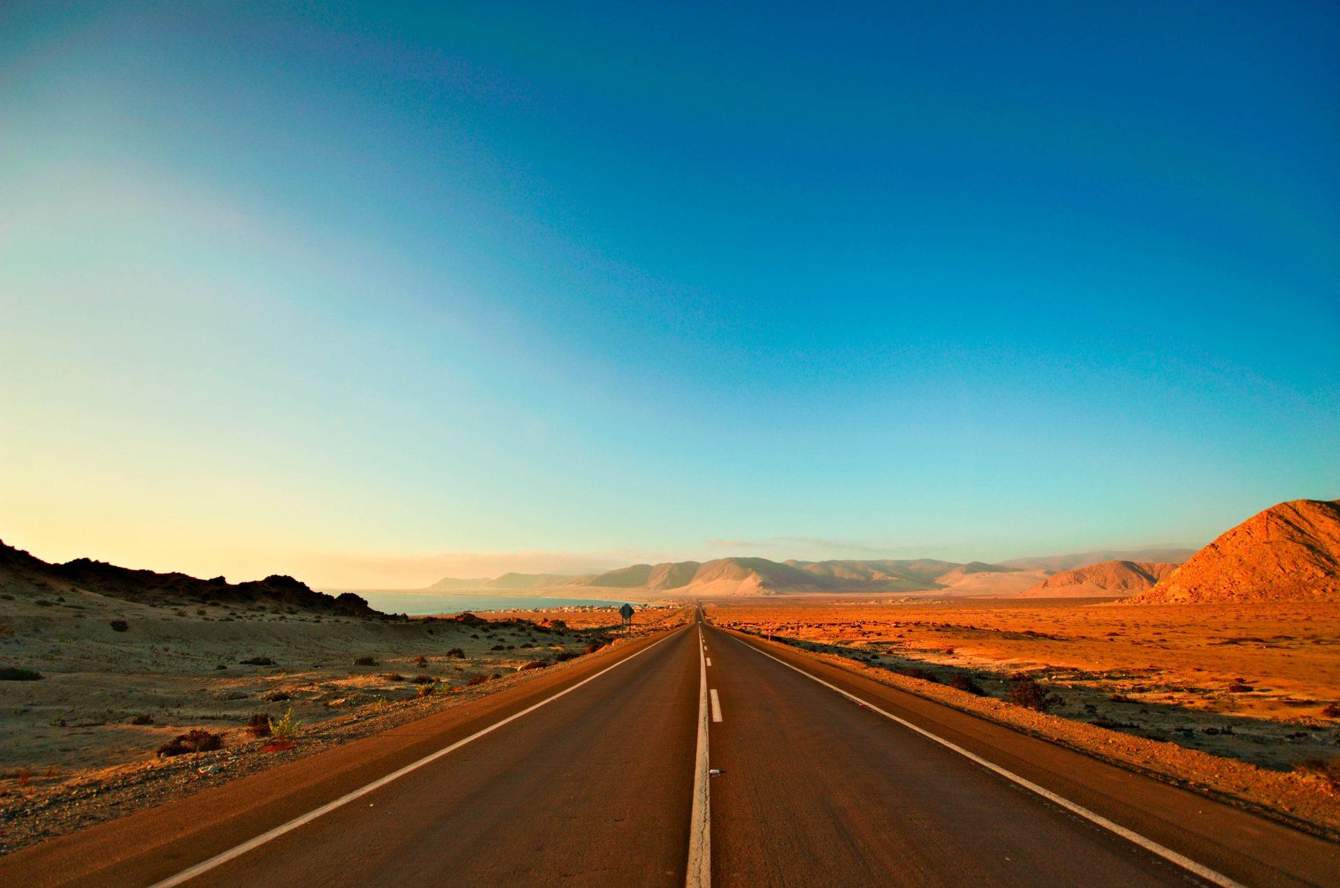The Pan-American Highway takes you across the country