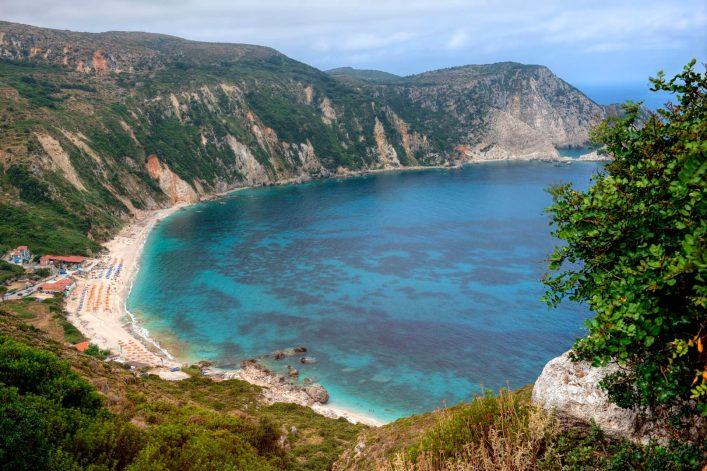 Petani Beach in Kefalonia