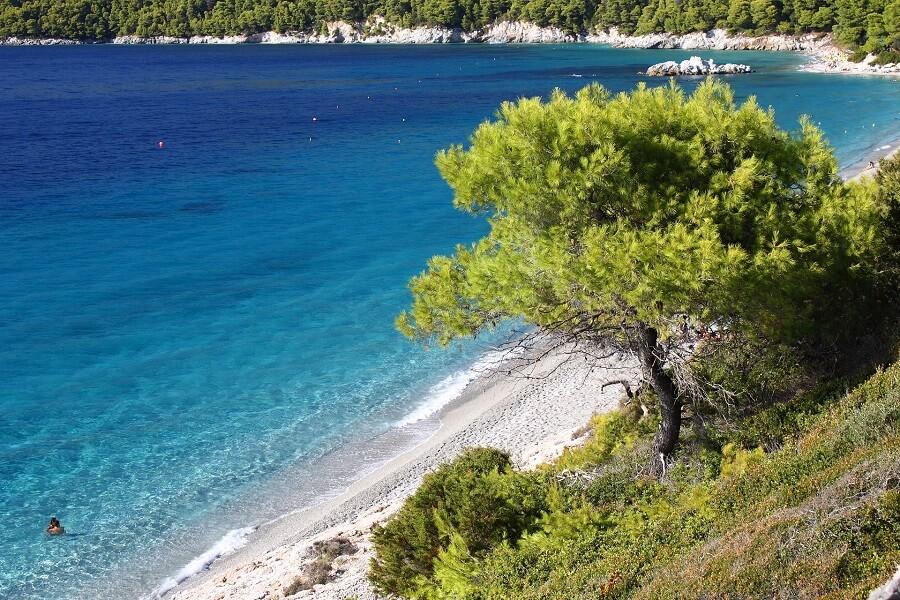Milia Beach, Skopelos, Sporades, Greece