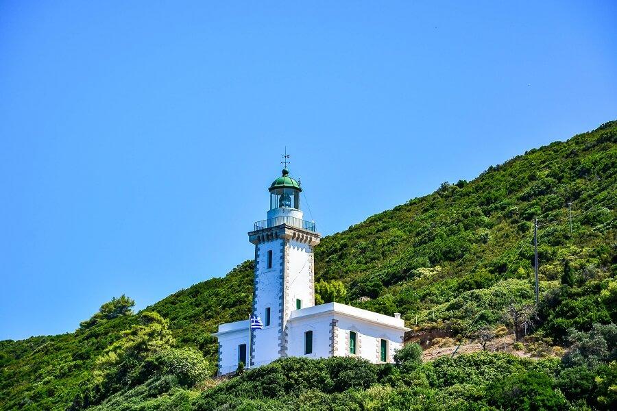 Lighthouse on Skopelos Island, Sporades, Greece