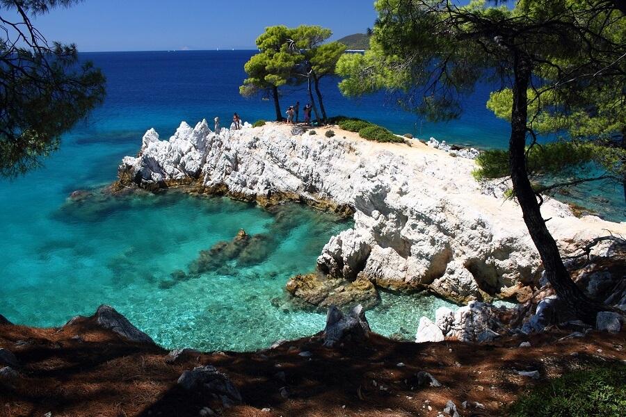 Amarantos Rock, Mamma Mia film, Sporades Island, Greece