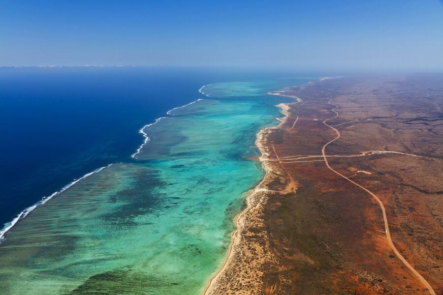 Ningaloo Reef from above
