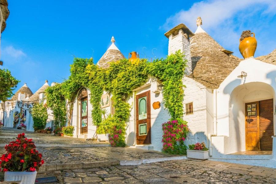 Trulli houses in Alberobello