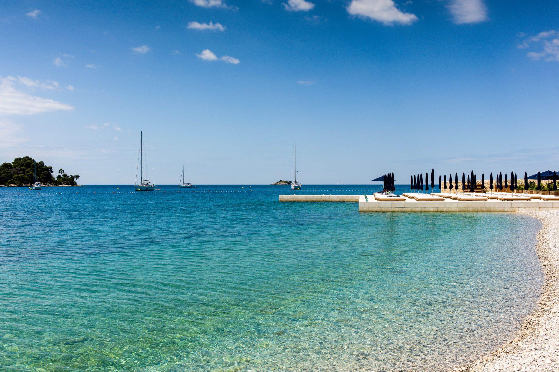 Rovinj Croatia Istria Beach