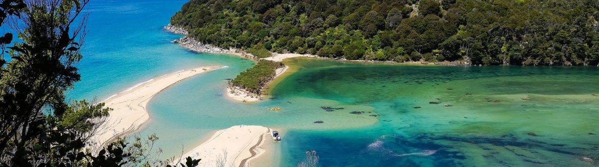 Abel Tasman National Park in New Zealand