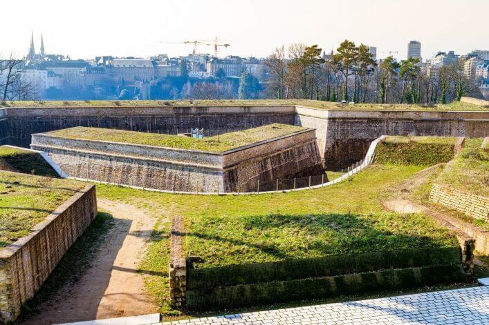 Fort Obergrünewald in Luxembourg City