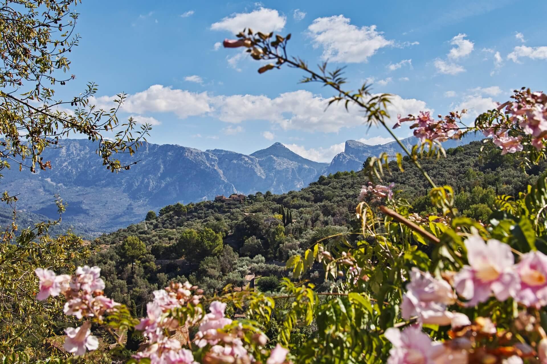 The Tramuntana Mountains in Mallorca