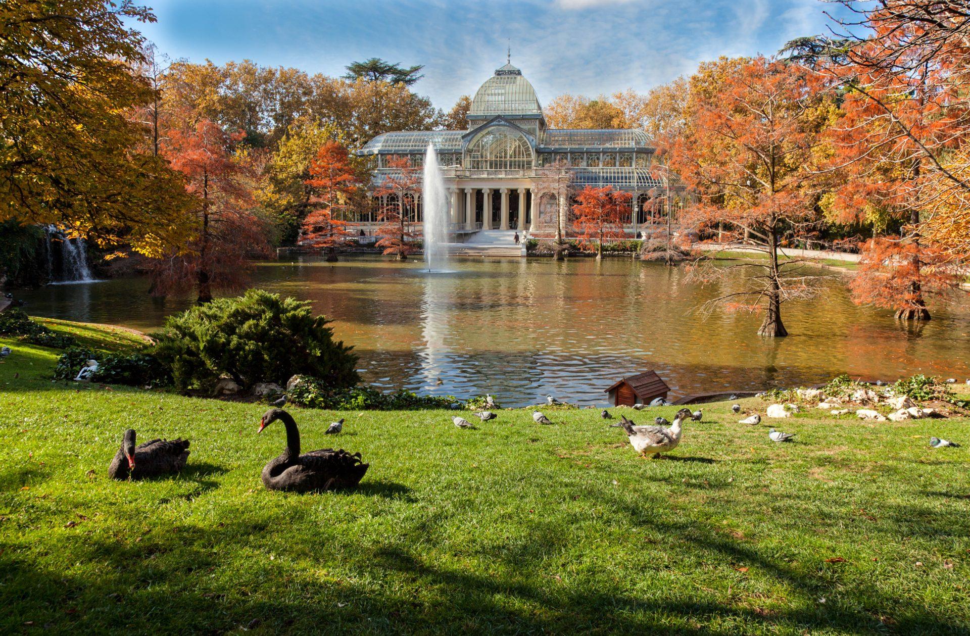 Palácio de Cristal no Parque do Retiro, Madri