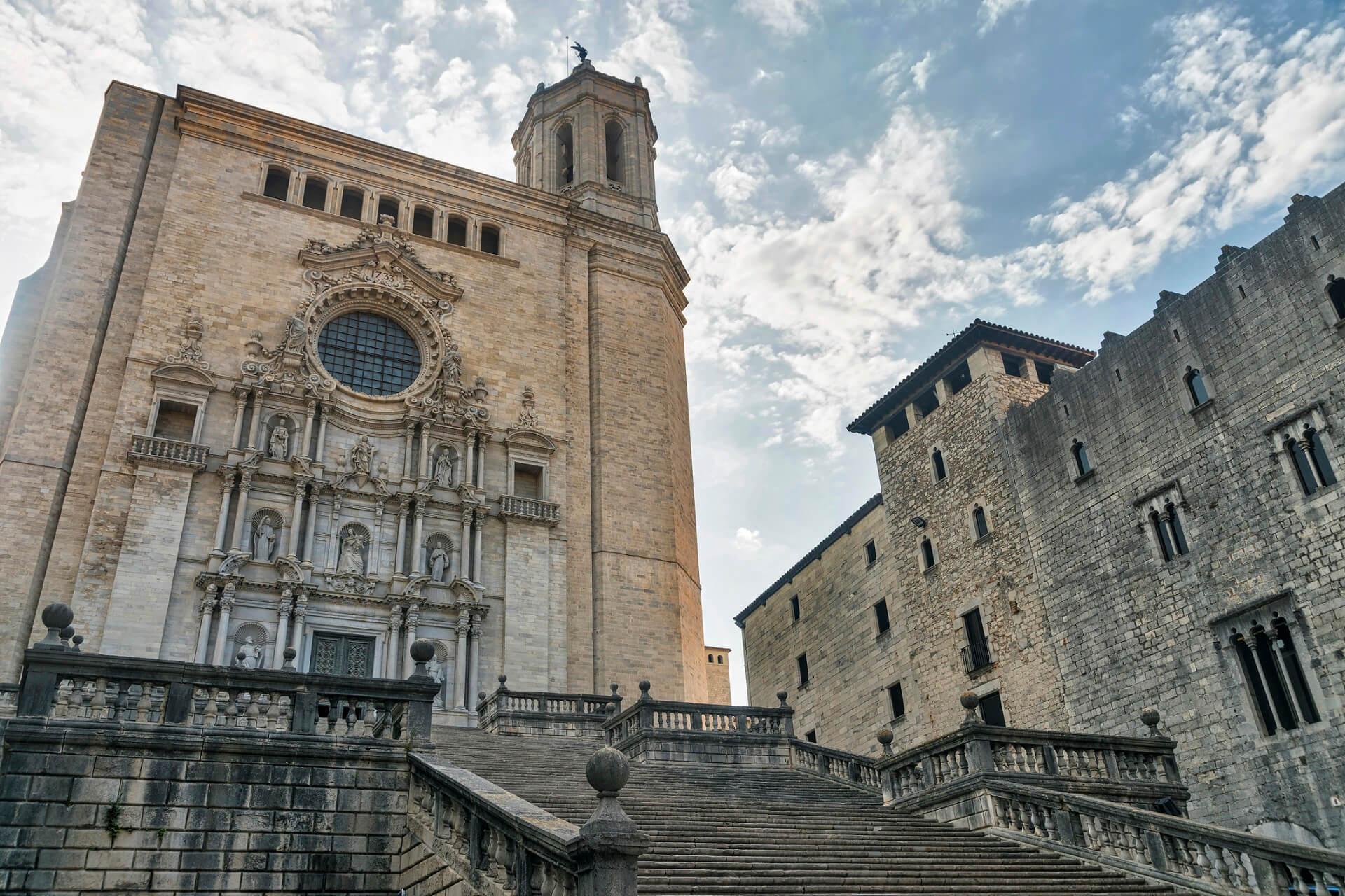 The Cathedral of Girona is the city's landmark