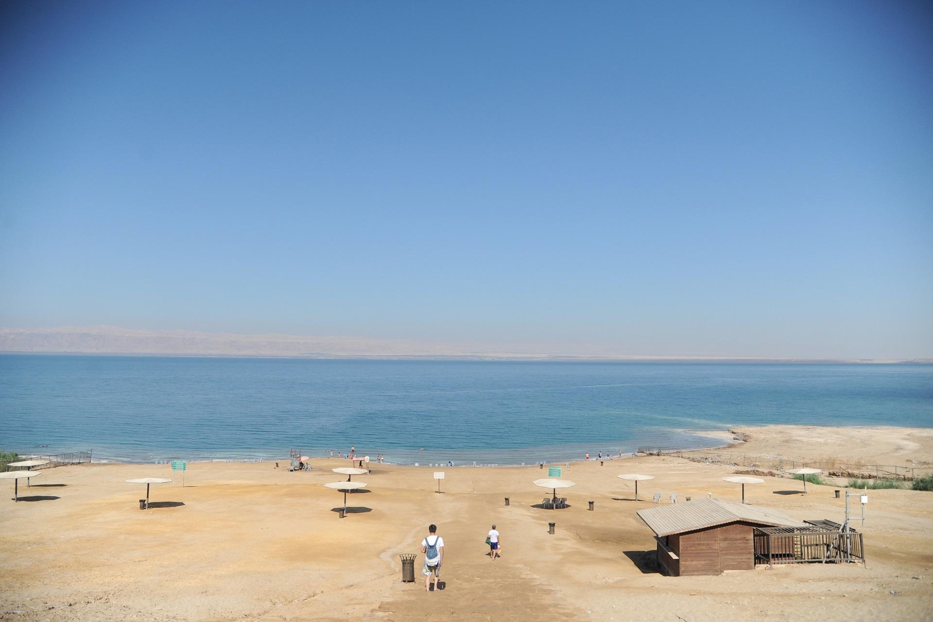 Amman Beach in Jordan.
