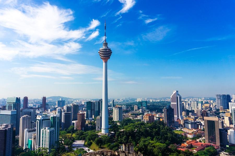 The KL Tower in Kuala Lumpur