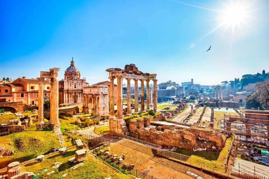 Roman Forum in Rome, Italy