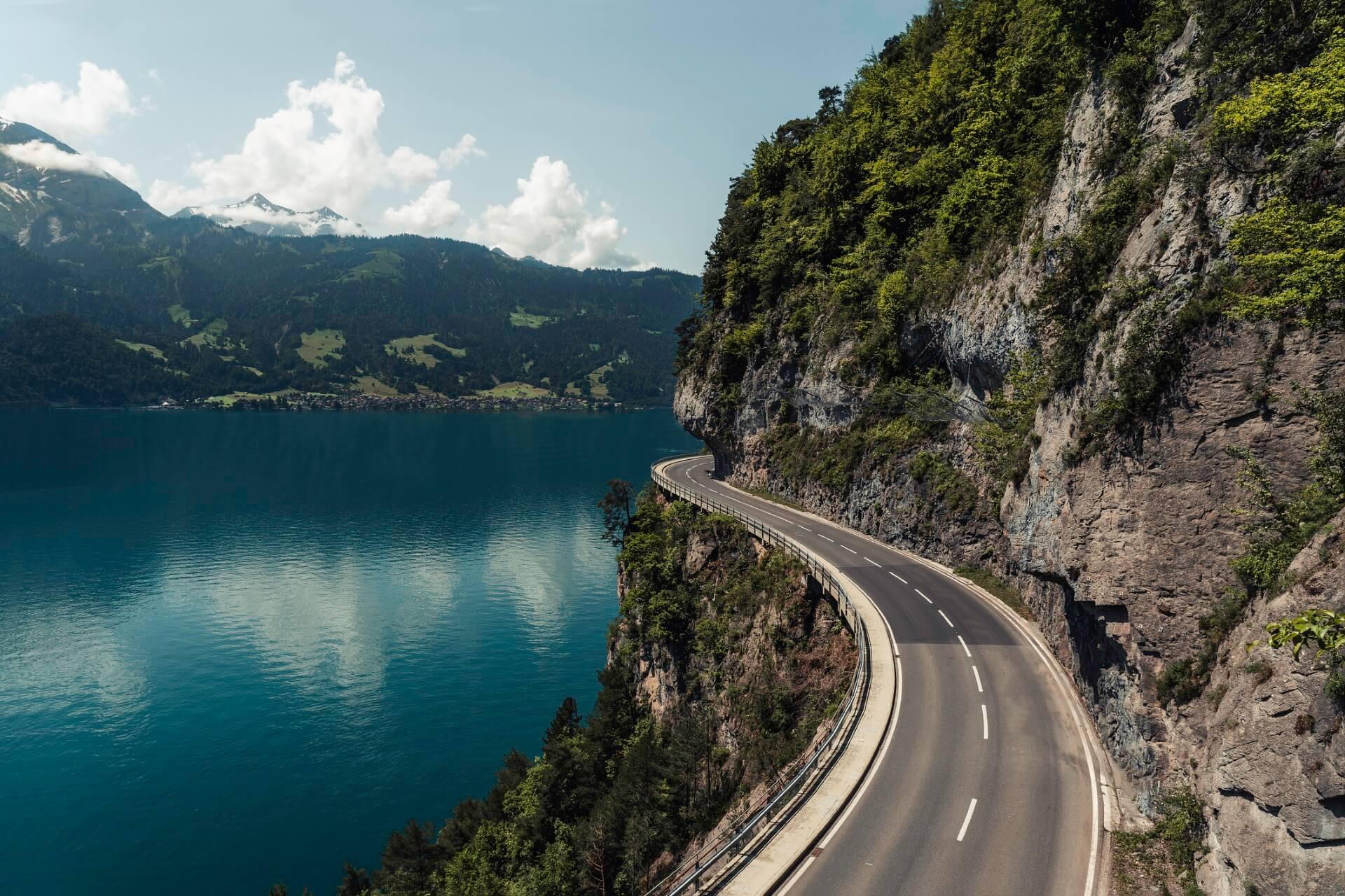 Road in Switzerland