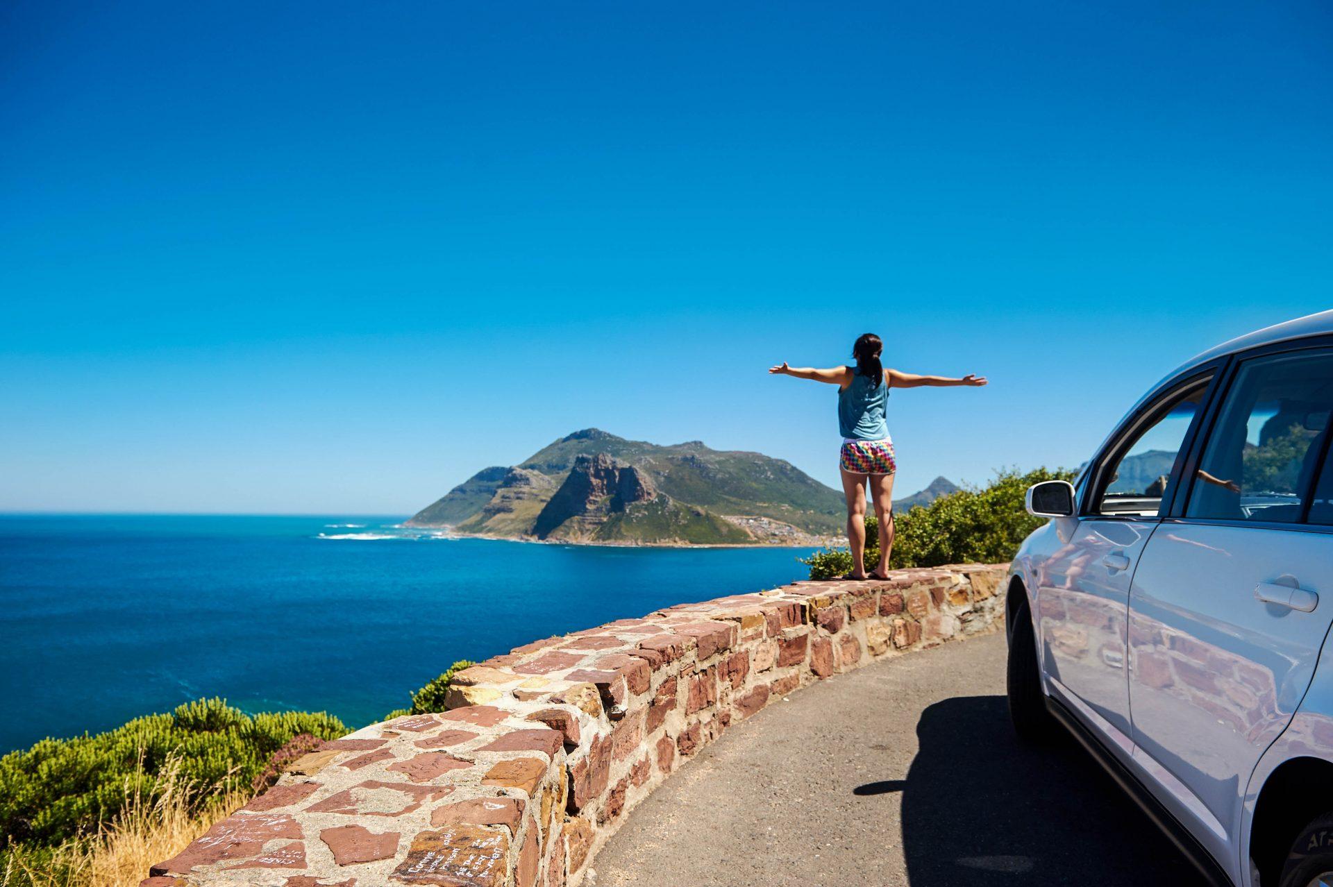 Enjoy the wonderful views off the toll roads in Europe