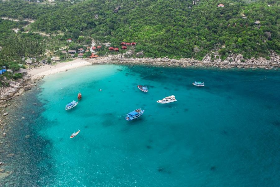 Aow Leuk Beach auf Koh Tao